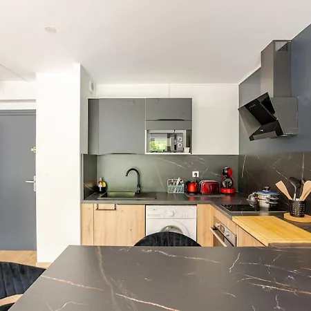 Appart Au Coeur De Marcq-en-baroeul, 5 Min De Lille Apartmán Marcq-en-Baroeul